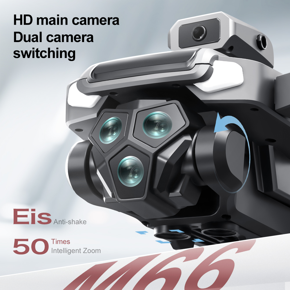 New M66 Triple Battery Brushle - Jjrc Drone X12 recension och pris